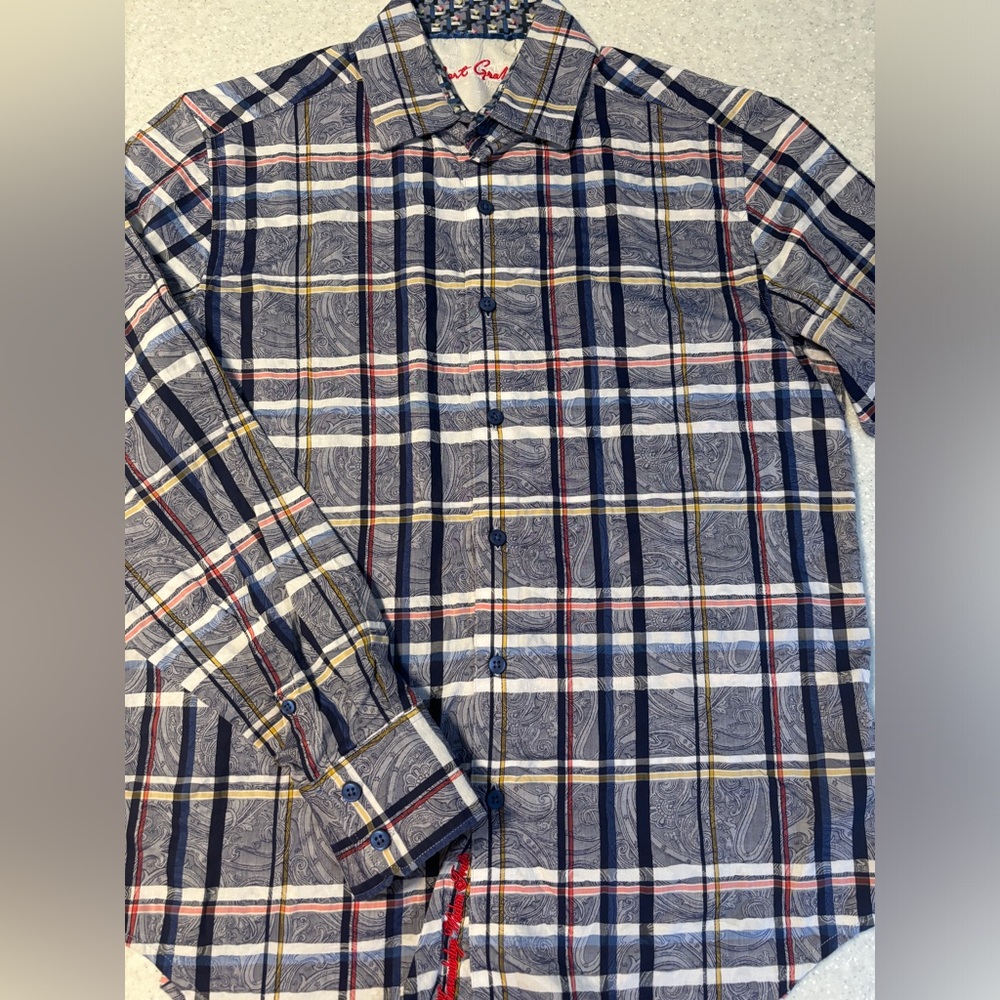 Robert Graham Men’s Shirt Size M